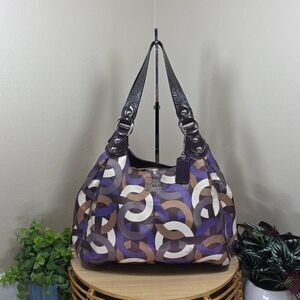 Coach Madison Optic Chain-link Maggie Shoulder Bag